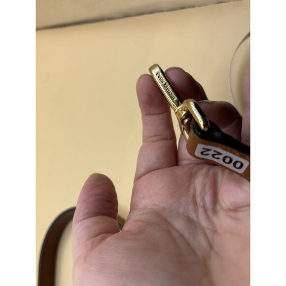 Michael Kors Replacement Strap Bag Brown Leather Gold Hardware Adjustable - Picture 2 of 3